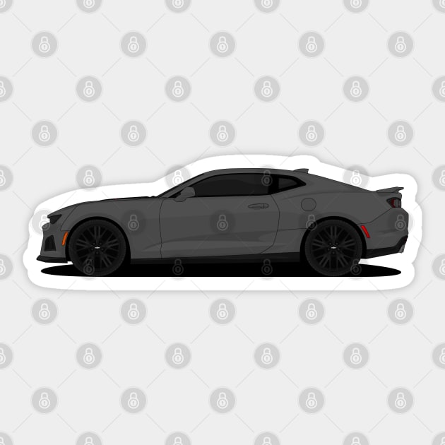 CAMARO DARK-GREY Sticker by VENZ0LIC